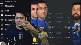 MS Dhoni vs Rohit Sharma as Captain l Rohit Sharma  l MS Dhoni l Comparison Two Great Captain 