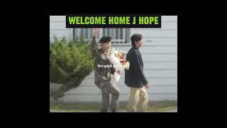 J-Hope is Back!  Celebrating His Military Discharge  | October 17, 2024 #bts #kpop #jhope #shorts