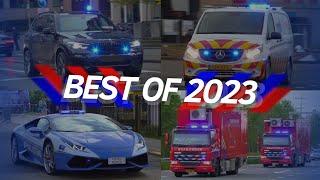 BEST VIDEOS OF 2023! - Many EMERGENCY SERVICES urgently in 2023! | 112 Zeeland 