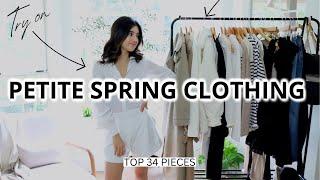 BEST *PETITE* Spring Clothing 2023! | Spring Wardrobe Essentials 2023