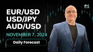 EUR/USD، USD/JPY، AUD/USD پیش بینی قیمت امروز: تحلیل فنی یورو، ین، دلار (07 نوامبر)