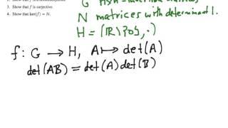 Groups: Fundamental Theorem of Group Homomorphisms