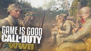 THIS GAME IS ACTUALLY GOOD! (Call of Duty: WW2 Multiplayer Gameplay - Private Beta)