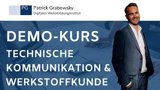 Demokurs Technische Kommunikation und Werkstoffkunde für Technische Fachwirte (IHK)