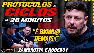 28min de PROTOCOLOS, CICLOS e MANIPULADOS com ZAMBROTTA e RUDEBOY !