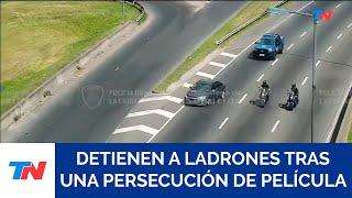 En una persecución de película la Policía de la Ciudad detuvo a un grupo de ladrones de autos