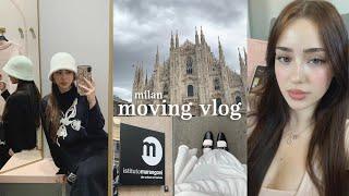 moving to milan vlog: first day of fashion school, living alone diaries | asyayvn