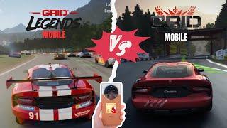 WHICH ONE IS BETTER? | GRID Legends Mobile vs GRID Autosport Mobile