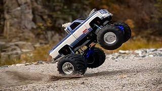 Rc cars / Super ClodBuster Monster RC car riverside off-road driving video./타미야 몬스터 rc카 강가 오프로드 주행!