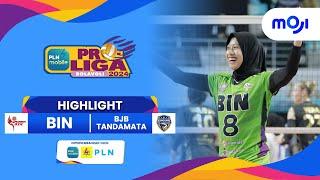 BIN VS BJB Tandamata 3-1 | Highlight PLN Mobile Proliga 2024