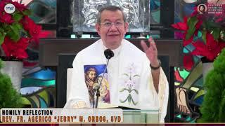 𝗣𝗮𝘀𝘀 𝗼𝗻 𝗚𝗢𝗢𝗗𝗡𝗘𝗦𝗦 𝘁𝗼 𝘆𝗼𝘂𝗿 𝗙𝗔𝗠𝗜𝗟𝗬 | Homily 29 Dec 2024 with Fr. Jerry Orbos | Feast of the Holy Family