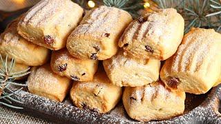  POLESHKI COOKIES with Raisins! DELICIOUS, CRUMBLY, Melts IN YOUR MOUTH! Baking EVERY DAY