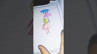 رسم بنات كيوت استمر او لا 