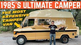 The Most EXPENSIVE VINTAGE Camper Van You Could Buy In 1985... Is Better Than NEW BUILDS