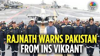 Defence Minister Rajnath Singh on INS Vikrant | Slams Pakistan, Hails Navy’s Silent Might | N18V