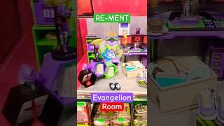 Re-ment Evangelion Room #rement #evangelion