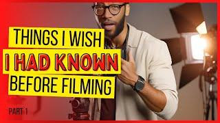 Film Tips - things I wish I learned shooting a short film