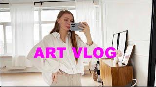 ART VLOG. День из жизни художника.