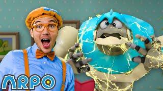 ARPO meets Blippi! Crossover Episode! | Kids TV Shows - Full Episodes | Moonbug - Cartoons For Kids