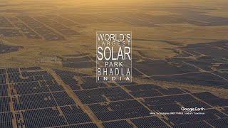 World Largest Solar Park | Bhadla | India | Aerial View | Prasad Kare