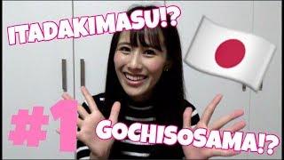 How to say Itadakimasu and Gochisosama?-いただきますとごちそうさまって？【Rinaly Japanese】