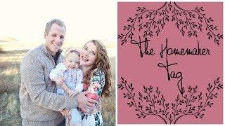 THE HOMEMAKER TAG & meet my baby! | The Happy Home “Handbook”