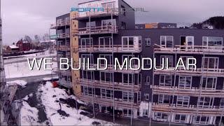 Modular Apartment Building Installation | Apartment Modular Construction Forta PRO