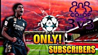 Subscribers Only Gameplay CO-OP | eFootball Mobile LIVE | #pes #efootball