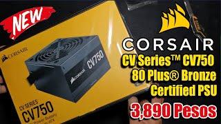 Corsair CV Series™ CV750 — 750 Watt 80 Plus® Bronze Certified PSU l Unboxing.