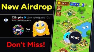 ZOO AIRDROP BY X EMPIRE  New Telegram Airdrop | New Airdrop 2025