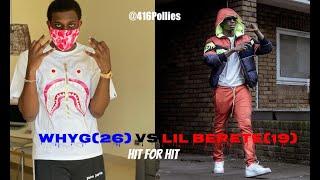 WhyG vs Lil Berete Hit For Hit