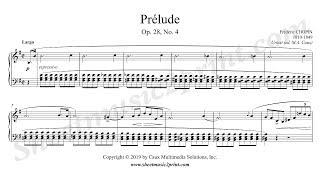 Chopin : Prelude in E minor, Op. 28, No. 4