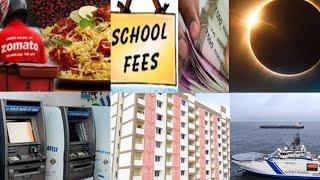 Double Bedroom | School Fee | Solar Eclipse | ATM Machine | Hyd Real Estate | Zomato Order | Finland