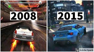 Evolution of NFS Games in iOS/Android (2008 - 2015) HD