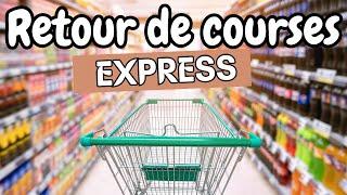 RETOUR DE COURSES EXPRESS