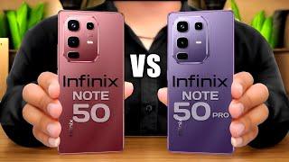 Infinix Note 50 4G Vs Infinix Note 50 Pro 4G || Full Comparison 