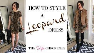 How to Style a Leopard Print Dress | The Style Chronicles