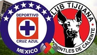 J11 Cruz Azul vs Tijuana (2-1) CL 2015 - Resumen HD