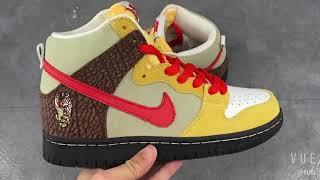 Color Skates x Nike SB Dunk High Kebab And Destroy