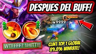 ENEMYKILLER TRIES CLINT AFTER THE BUFF! CLINT TOP 1 GLOBAL 89.8% WINRATE! | MOBILE LEGENDS