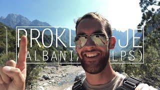 Hiking in the Albanian Alps