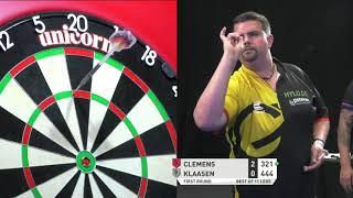 NINE-DARTER! Gabriel Clemens pins the perfect leg at Super Series 5!