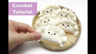 Easy Crochet Amigurumi Tutorial - Dumpling