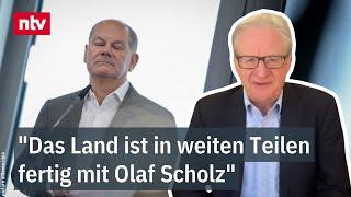 Von Lucke zu SPD-Kanzlerkandidat: "Das Land ist in weiten Teilen fertig mit Olaf Scholz" | ntv