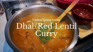 DHAL /RED LENTIL CURRY