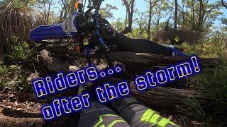 Riders After The Storm | Absolute Carnage in the Perth Hills | WR250R & Beta 430RR