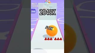 2048 | 2048 | Ball Run 2048 Infinity Mode #gaming #cutiepie22yt #cutiepie22yt #devagamezone