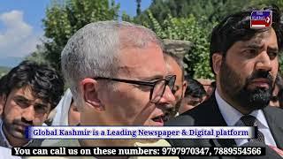 Nasir Aslam wani files Nomination before Returning Officer Kupwara in presence of Omar abdullah