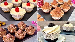 4 Easy No-Bake Mini Cheesecakes Recipes. No Eggs, No Gelatine. Quick, Easy and Yummy!
