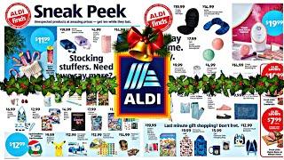 ALDI SNEAK PEEK 12/11/2024 - 12/18/2024 CHRISTMAS SHOPPING